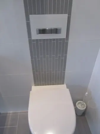 Fliesen verlegt und alles fertiggestellt