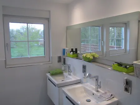 Neu hergestelltes Bad