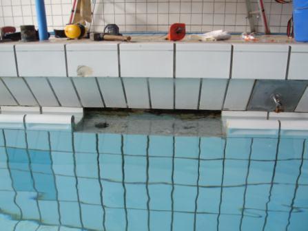 Unterwasserwerkzeug und Tauchgert fr Fliesenreparatur